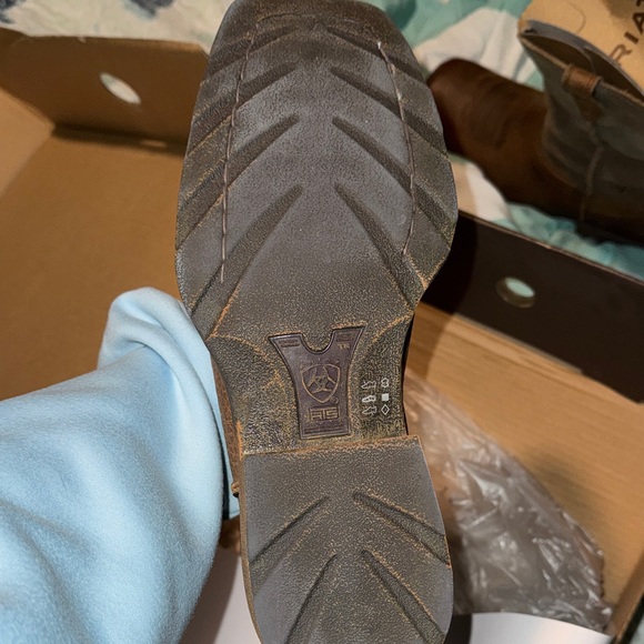 Ariat Men's Rambler Boots - Earth Brown Bomber - Picture 8 of 11